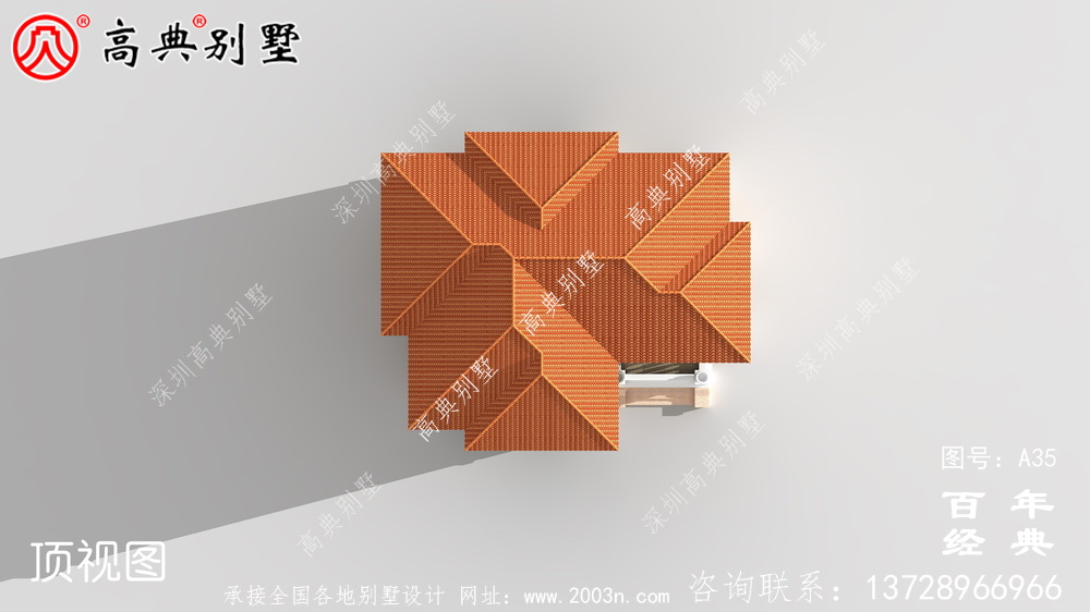好看的三层农村小别墅设计方案施工图纸及设计效果图_农村三层别墅工程图纸