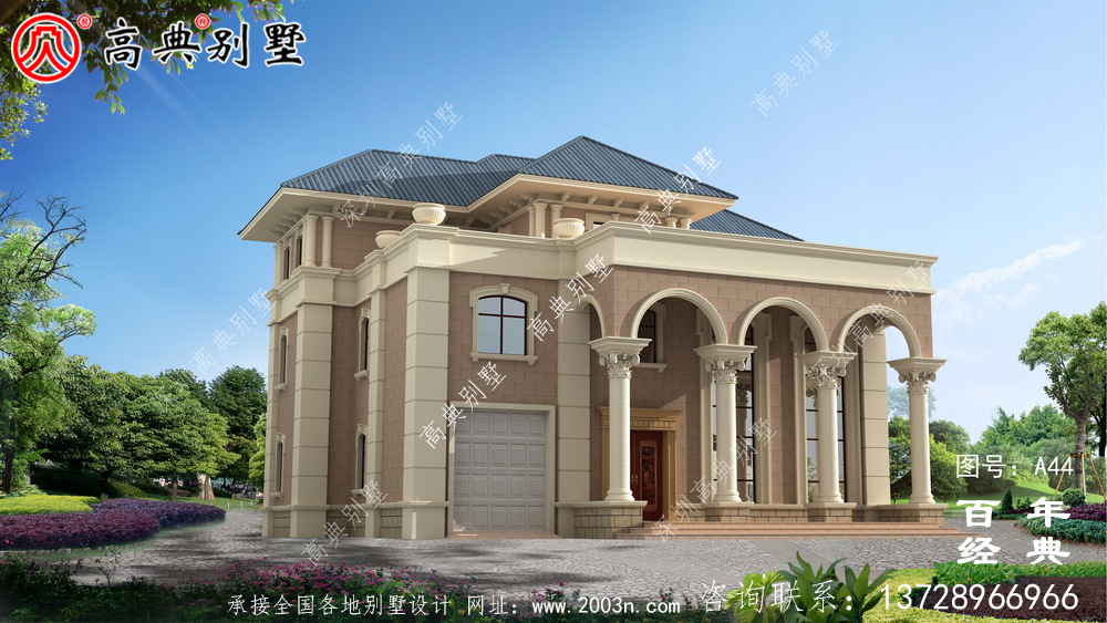 农村三层别墅设计图 农村三层住宅设计图