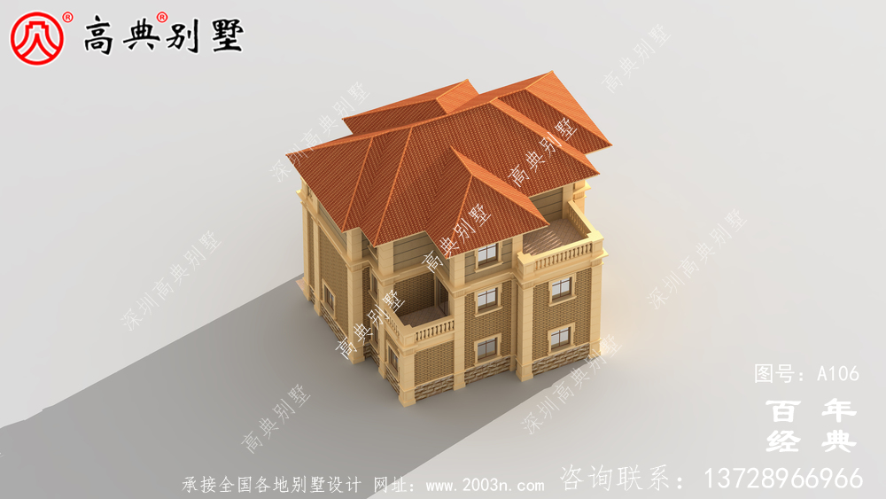 新农村三层自建房设计图纸_农村住宅设计图纸