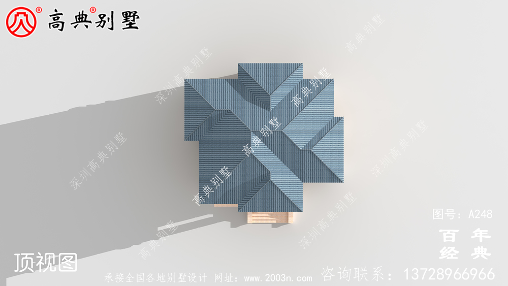 新農村實用二層帶車庫小別墅設計圖紙_農村房屋設計圖紙