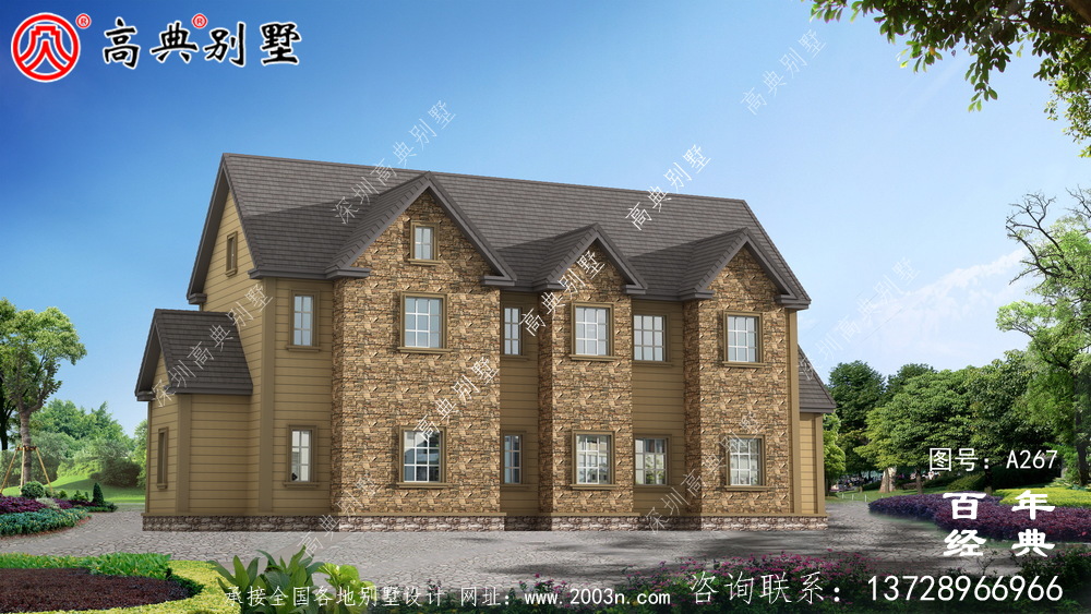 簡易兩層鄉村自建房設計圖_農村房屋設計圖