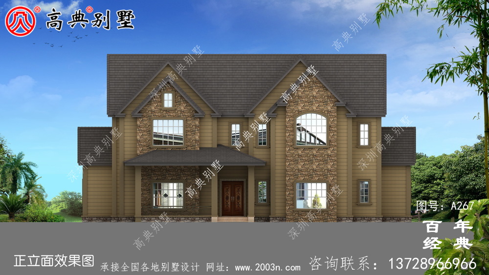 簡易兩層鄉村自建房設計圖_農村房屋設計圖