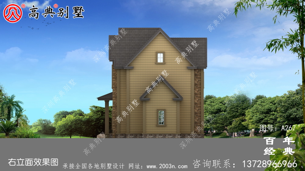 簡易兩層鄉村自建房設計圖_農村房屋設計圖