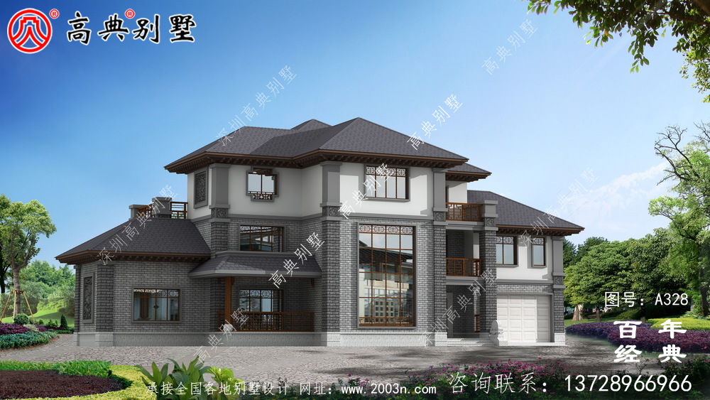 经典三层带车库自建房设计图纸_别墅设计图纸,农村房屋设计图 经典三层带车库自建房设计图纸_别墅设计图纸,农村房屋设计图