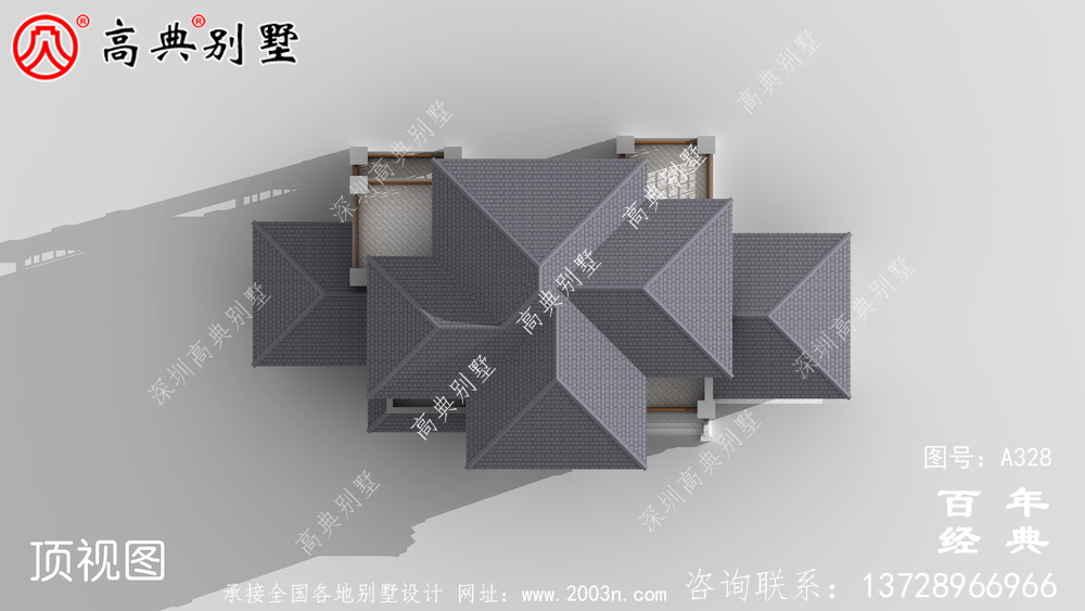 经典三层带车库自建房设计图纸_别墅设计图纸,农村房屋设计图