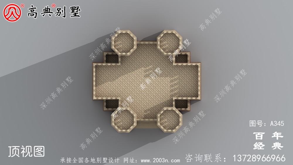 漂亮豪华的五层西式城堡别墅设计图及施工图纸 房屋设计图