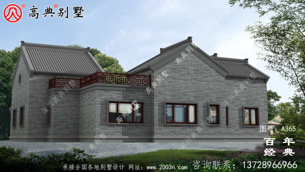 實(shí)用的單層帶車(chē)庫(kù)別墅設(shè)計(jì)圖紙及效果圖_別墅設(shè)計(jì)圖紙,農(nóng)村房屋設(shè)計(jì)圖