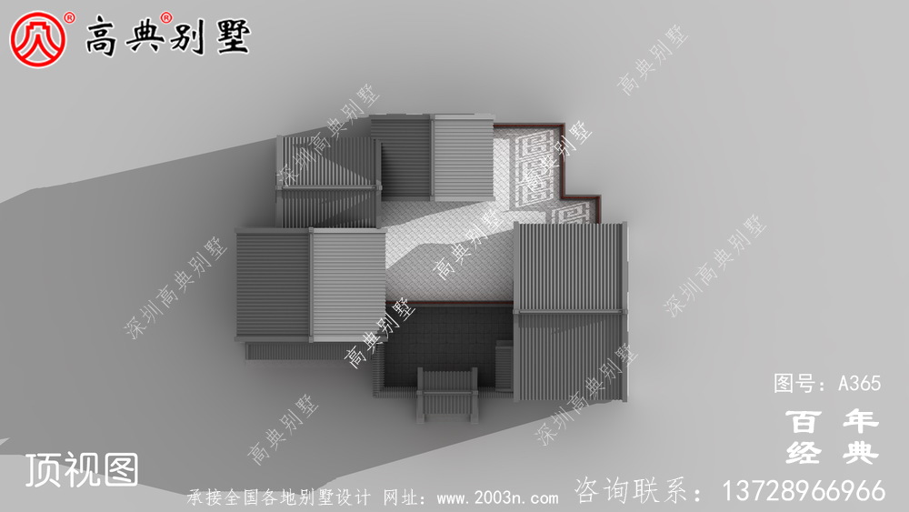 实用的单层带车库别墅设计图纸及效果图_别墅设计图纸,农村房屋设计图