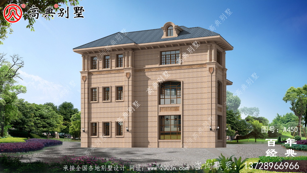 新农村三层自建房设计图纸_别墅设计图纸,农村房屋设计图,农村自建房设计