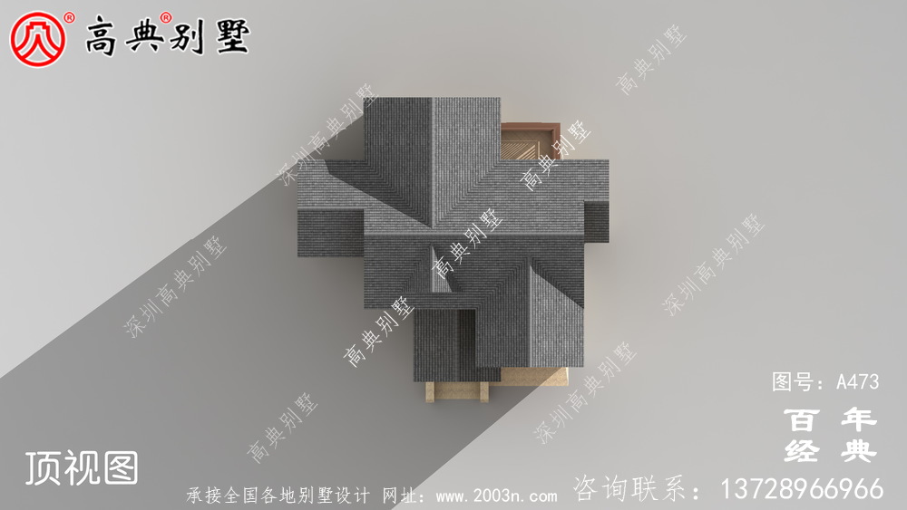欧式三层别墅设计图纸及施工图 房屋设计图