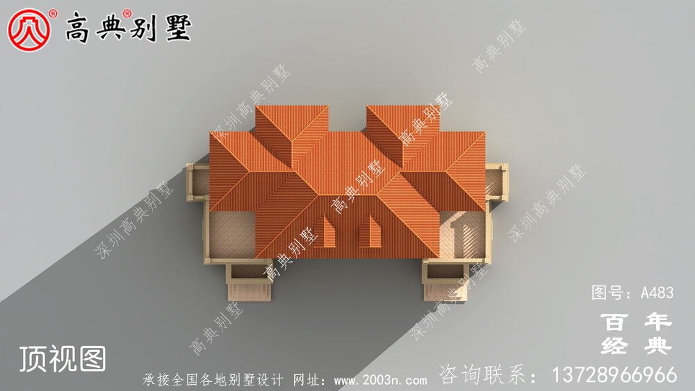 三层双拼农村自建房图纸_别墅设计图纸,农村房屋设计图,农村自建房设计