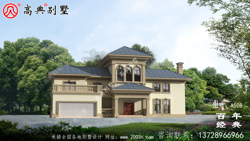 二楼农村住宅设计图纸_别墅设计图纸、新农村别墅、农村自建设计