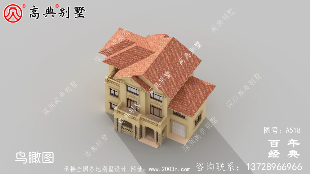 新農村三層住宅推薦方案_別墅設計圖紙,農村房屋設計圖,農村自建房設計