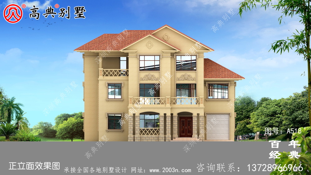 新農村三層住宅推薦方案_別墅設計圖紙,農村房屋設計圖,農村自建房設計