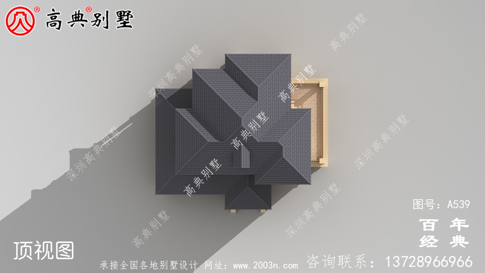 三層帶陽臺別墅設計_別墅設計圖紙,新農村別墅施工圖