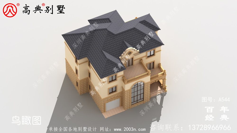 三層新農村住宅設計_別墅設計圖紙,新農村別墅,農村自建房設計