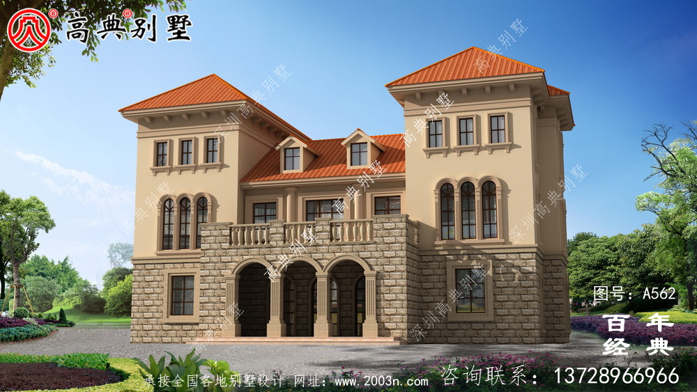 欧式三层新农村住宅设计图纸_别墅设计图纸,新农村别墅,农村自建房设计 欧式三层新农村住宅设计图纸_别墅设计图纸,新农村别墅,农村自建房设计