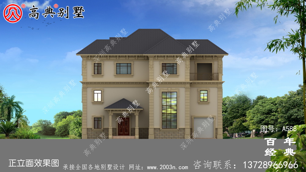 三层框架结构别墅设计图纸_别墅设计图纸,新农村别墅,农村自建设计