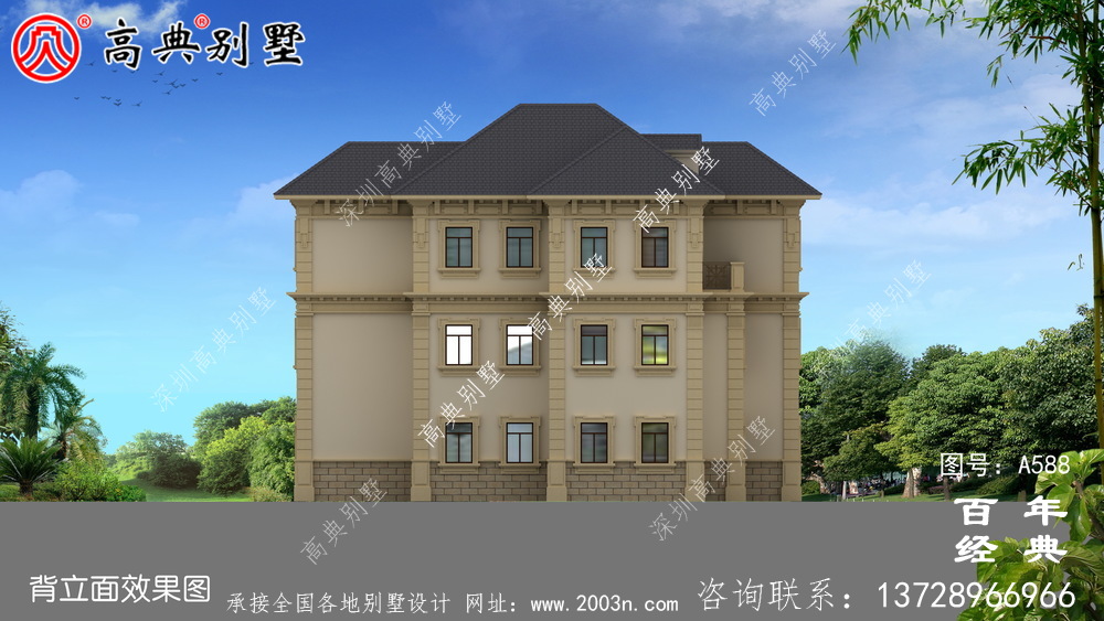 三层框架结构别墅设计图纸_别墅设计图纸,新农村别墅,农村自建设计