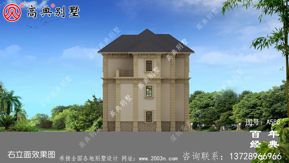 三层框架结构别墅设计图纸_别墅设计图纸,新农村别墅,农村自建设计