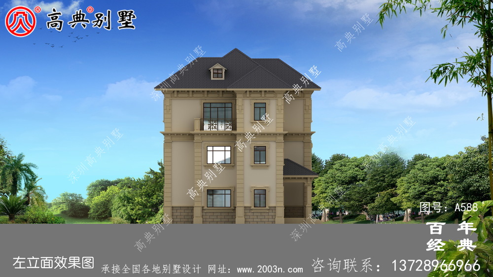 三层框架结构别墅设计图纸_别墅设计图纸,新农村别墅,农村自建设计