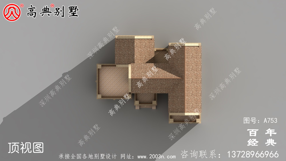 歐式三層別墅建造房屋設計圖紙_三層別墅工程圖紙