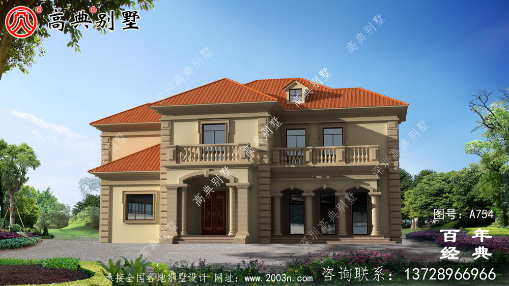 欧式两层别墅实用设计图纸_欧式两层别墅外观效果图 欧式两层别墅实用设计图纸_欧式两层别墅外观效果图
