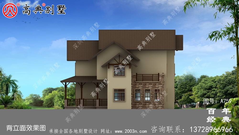 新農村建設三層別墅整套工程圖紙_別墅設計圖紙