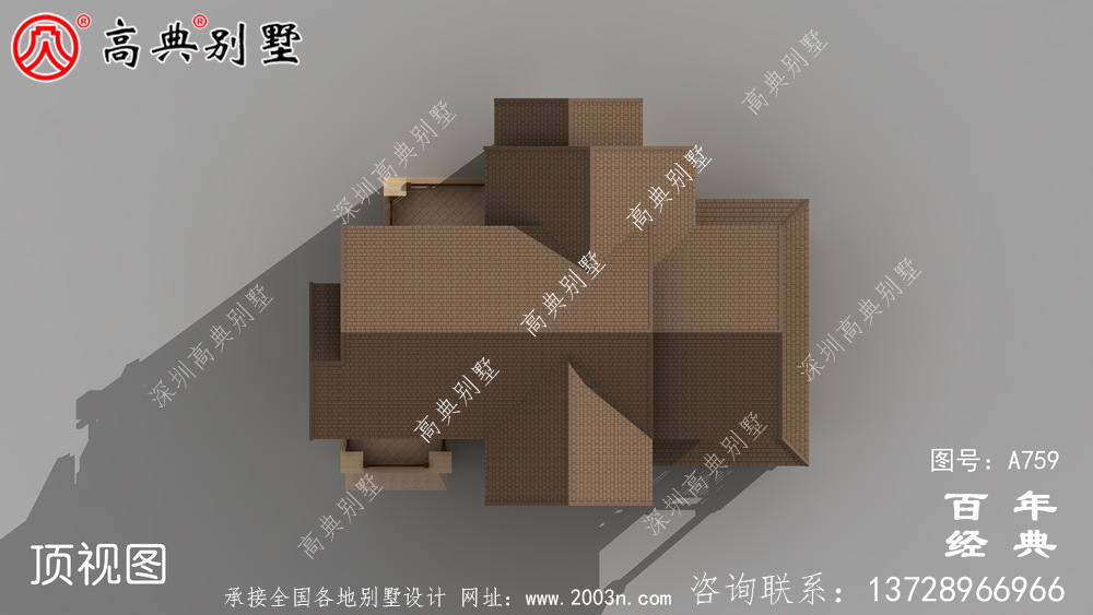 新農村建設三層別墅整套工程圖紙_別墅設計圖紙