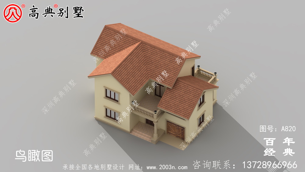欧式建设二层带阳台小别墅设计图纸_乡村二层房屋设计图 欧式建设二层带阳台小别墅设计图纸_乡村二层房屋设计图
