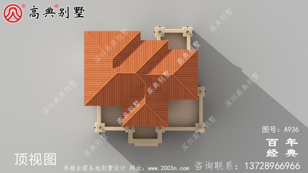 欧式四层复式豪宅别墅设计图纸及效果图_四层别墅设计图纸