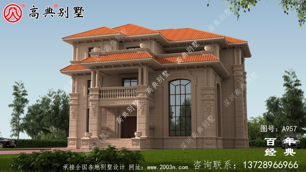 欧式豪华复式三层别墅设计图纸及效果图_三层别墅设计图 欧式豪华复式三层别墅设计图纸及效果图_三层别墅设计图