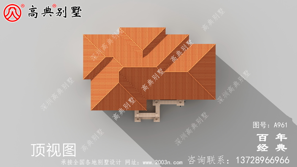 两层带车库的农村别墅设计图纸及效果图_两层农村自建别墅设计图