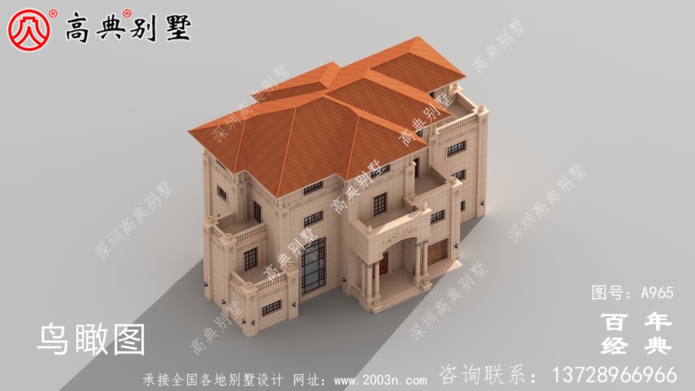 歐式高檔四層復(fù)式別墅設(shè)計(jì)圖紙及效果圖_四層別墅設(shè)計(jì)圖