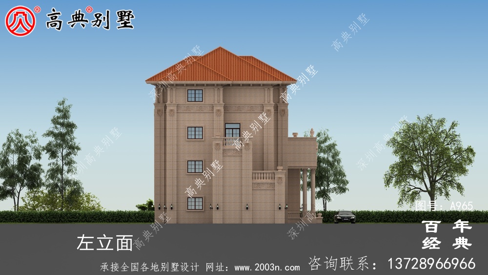 歐式高檔四層復(fù)式別墅設(shè)計(jì)圖紙及效果圖_四層別墅設(shè)計(jì)圖