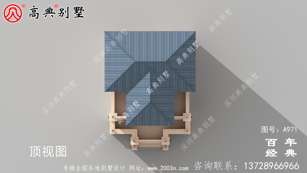 高檔復式四層歐式別墅建筑設計圖紙及效果圖_四層住宅設計圖