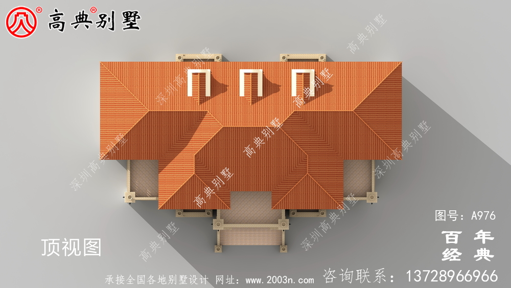 三层豪华欧式别墅设计图及效果图_三层农村别墅设计图