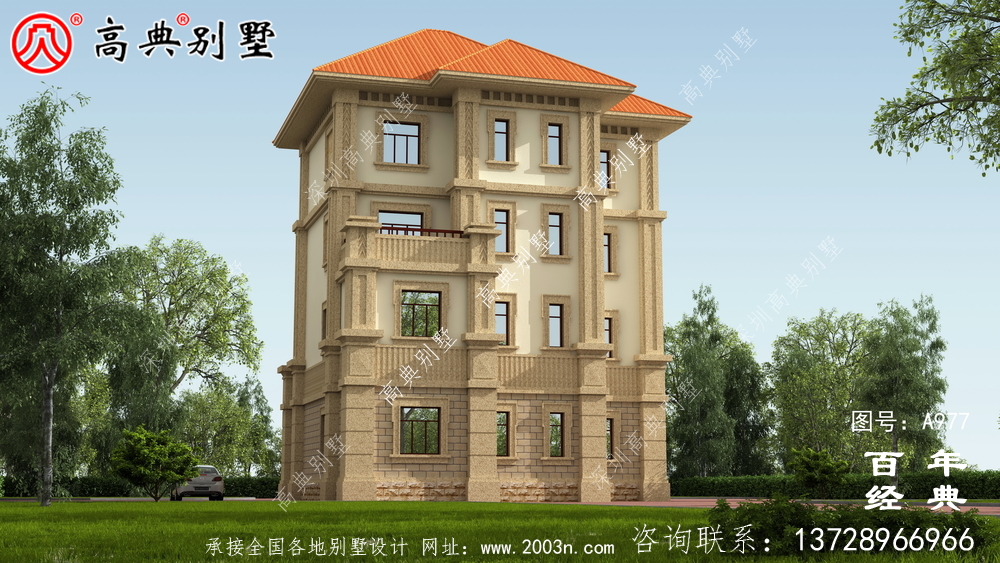新農(nóng)村建設(shè)四層別墅設(shè)計(jì)圖紙及效果圖_鄉(xiāng)村四層別墅室內(nèi)設(shè)計(jì)