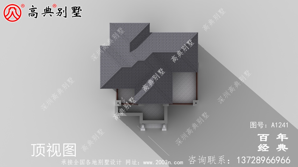 新中式三层欧式复式大别墅设计工程图纸及设计效果图_别墅设计图纸