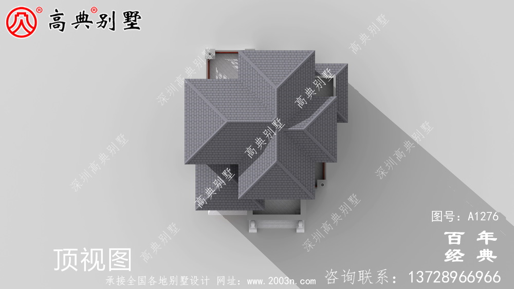 新中式三层带车库农村别墅设计图纸及效果图_农村三层别墅图纸