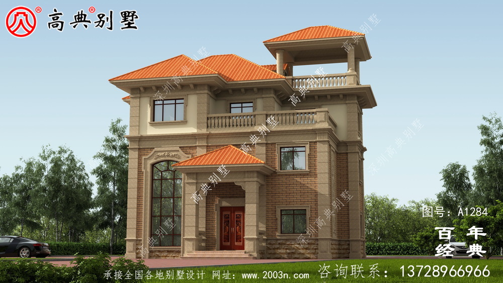 欧式三层复式别墅各层平面图_农村三层别墅图纸