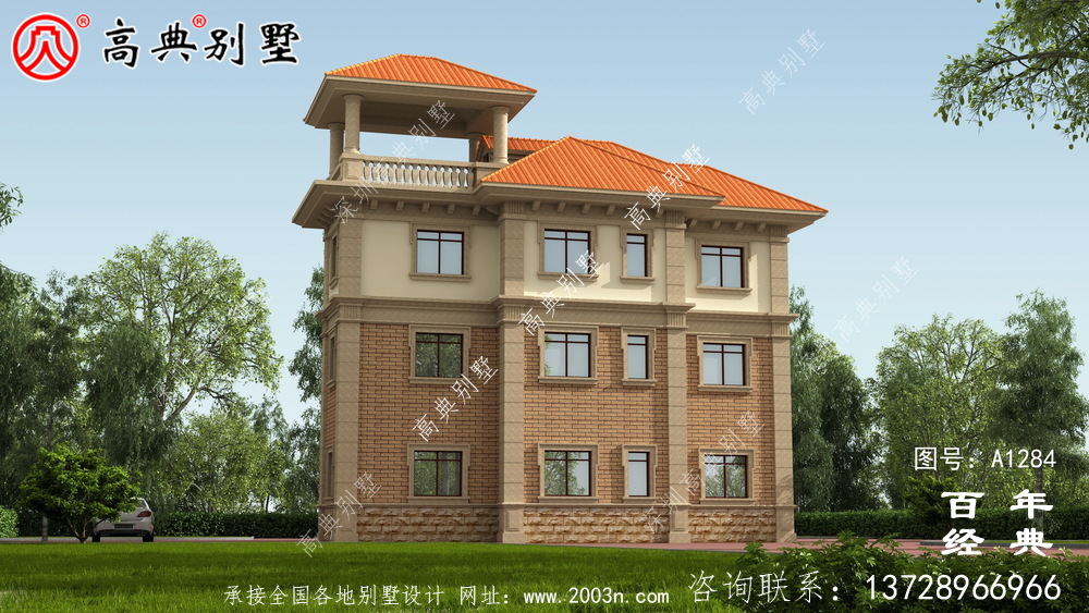 欧式三层复式别墅各层平面图_农村三层别墅图纸