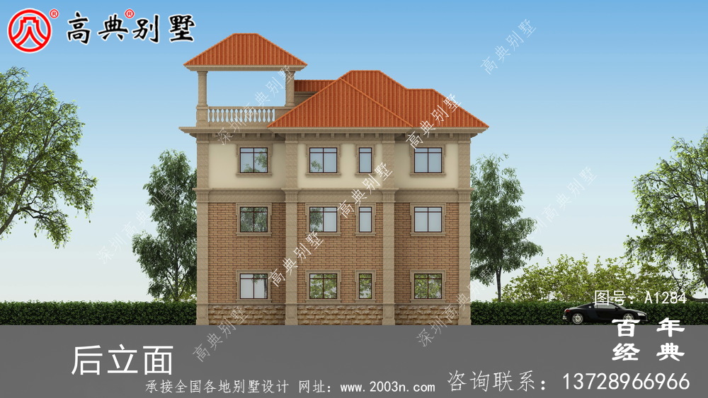 欧式三层复式别墅各层平面图_农村三层别墅图纸