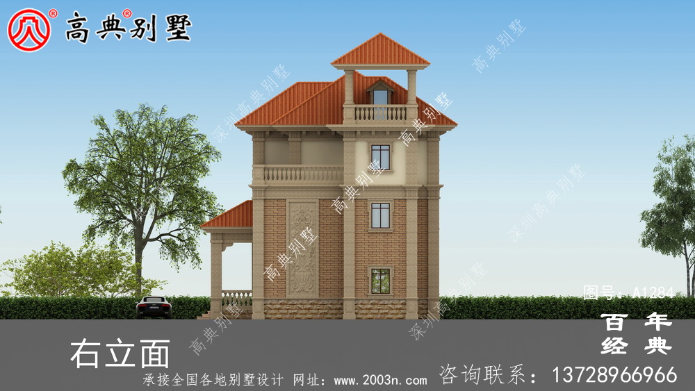 欧式三层复式别墅各层平面图_农村三层别墅图纸