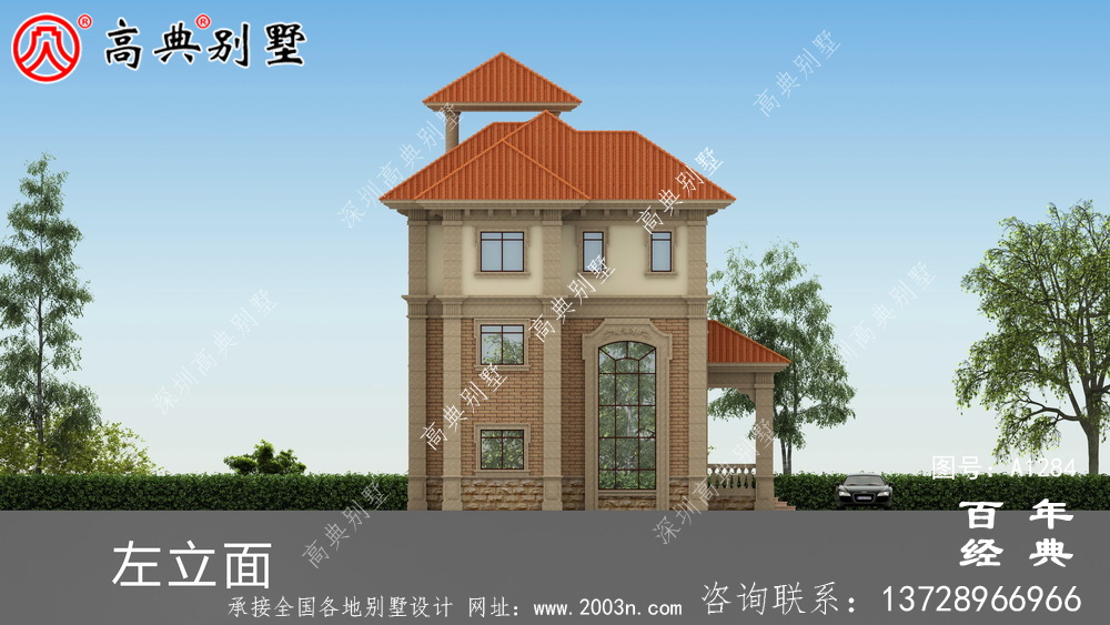 欧式三层复式别墅各层平面图_农村三层别墅图纸
