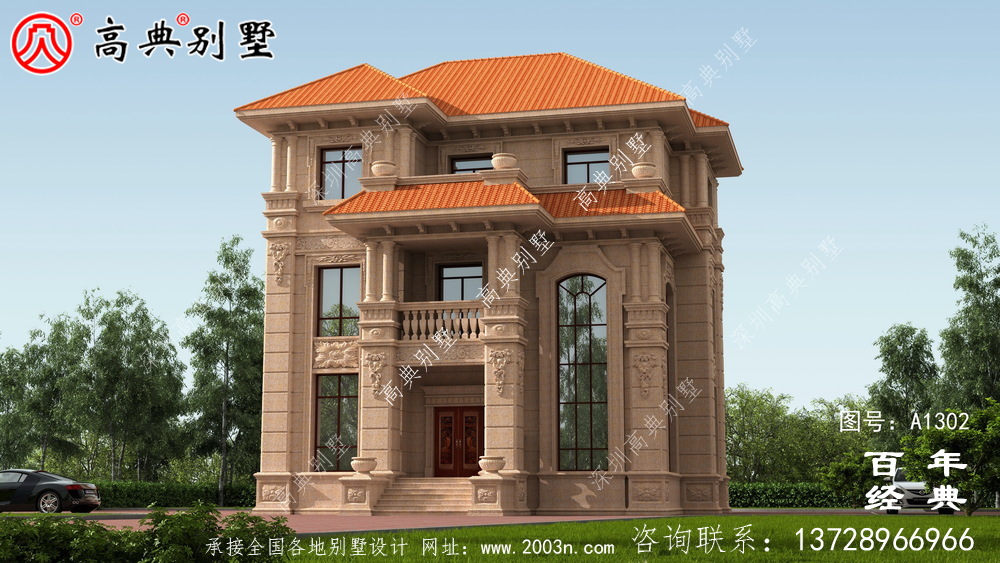 农村复式三层别墅施工图设计_农村三层别墅设计图纸 农村复式三层别墅施工图设计_农村三层别墅设计图纸