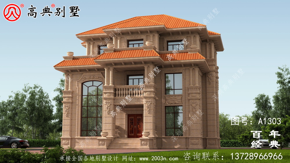 农村自建复式三层别墅设计图纸及效果图_农村三层别墅设计图 农村自建复式三层别墅设计图纸及效果图_农村三层别墅设计图