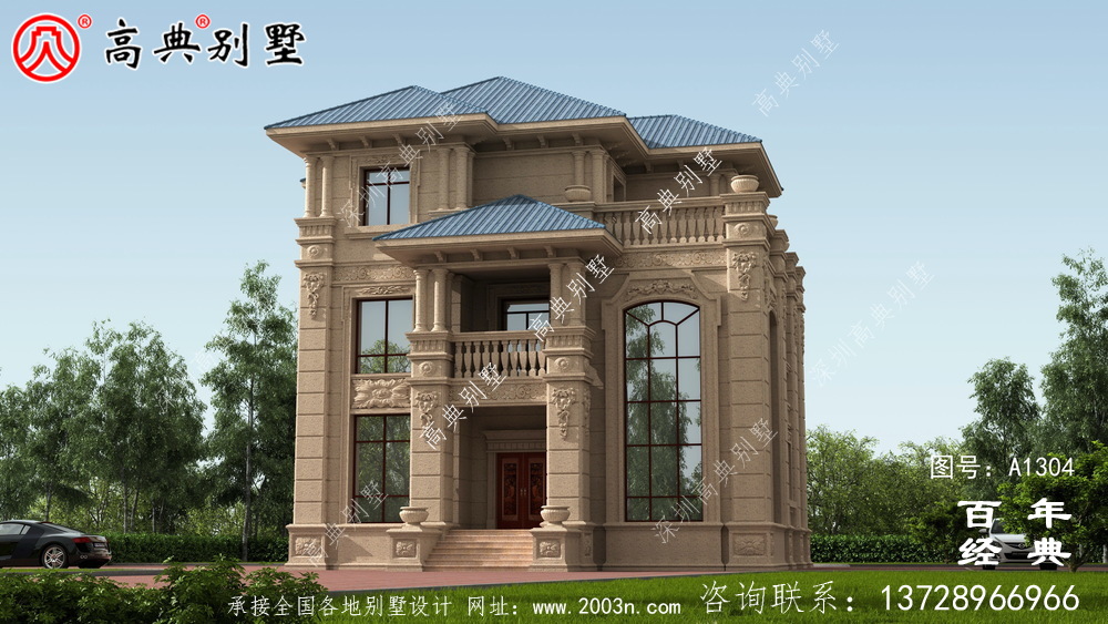 高档欧式三层复式别墅施工图设计_农村三层别墅设计图 高档欧式三层复式别墅施工图设计_农村三层别墅设计图