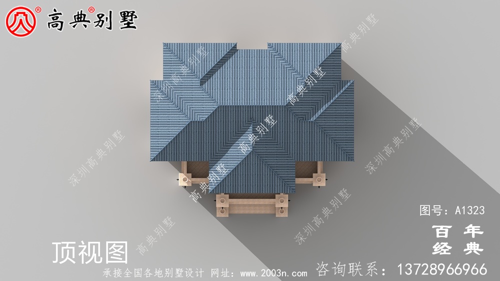 歐式三層復式小別墅外觀設計圖_農村三層別墅設計圖