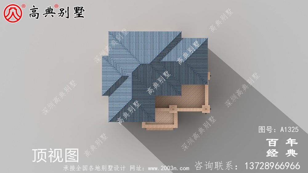 簡單實用的三層農村自建別墅設計圖紙_農村住宅圖紙